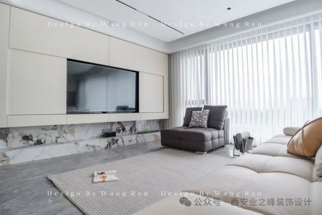 170㎡现代简约家居惊艳亮相pg电子平台业之峰精心设计